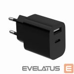 Cables and wires Gembird  CHARGER USB UNIVERSAL BLACK/2P TA-UC-2AC12-01-BK 