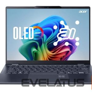 Laptop computer Acer  Notebook||Swift|14 AI|SF14-51-78TU|CPU  Core Ultra|u7-256V|2200 MHz|14"|2880x1800|RAM 16GB|LPDDR5x|SSD 1TB|Intel Arc|Integrated|ENG|Windows 11 Home|Blue|1.28 kg|NX.J2KEL.002 