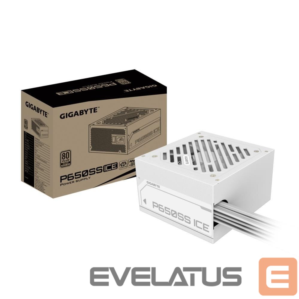 Power Supply Gigabyte Power Supply||GP-P650SS ICE|650 Watts|Efficiency 80 PLUS SILVER|PFC Active|MTBF 100000 hours|GP-P650SSICE