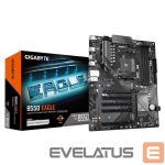 Motherboard for AMD processors Gigabyte  Mainboard||AMD B550|SAM4|ATX|Memory DDR4|Memory slots 4|4xPCI-Express 3.0 1x|1xPCI-Express 4.0 16x|2xM.2|1xHDMI|4xUSB 2.0|1xUSB 3.2 type B|2xUSB 3.2|1xUSB-C|1xRJ45|3xAudio port|B550EAGLE1.0 