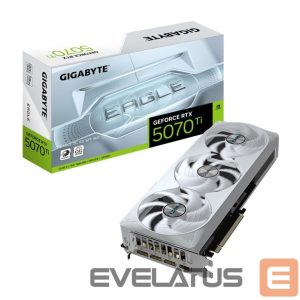 Graphic card / Video cards Gigabyte  Graphics Card||NVIDIA GeForce RTX 5070 Ti|16 GB|GDDR7|256 bit|PCIE 5.0 16x|Triple slot Fansink|1xHDMI|3xDisplayPort|N507TEAGLEOCICE-16GD1.0 