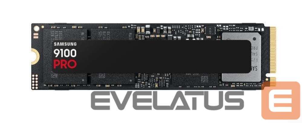 Hard drive SSD Samsung SSD||9100 PRO|1TB|M.2|PCIe Gen5|NVMe|TLC|Write speed 13300 MBytes/sec|Read speed 14700 MBytes/sec|2.38mm|TBW 600 TB|MZ-VAP1T0BW