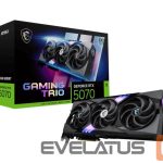 Graphic card / Video cards MSI  Graphics Card||NVIDIA GeForce RTX 5070|12 GB|GDDR7|192 bit|PCIE 5.0 16x|Triple slot Fansink|1xHDMI|3xDisplayPort|RTX507012GGAMTRIOOC 