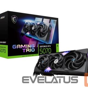 Graphic card / Video cards MSI  Graphics Card||NVIDIA GeForce RTX 5070|12 GB|GDDR7|192 bit|PCIE 5.0 16x|Triple slot Fansink|1xHDMI|3xDisplayPort|RTX507012GGAMTRIOOC 