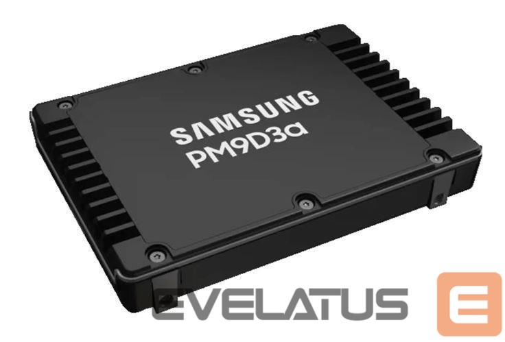 Hard drive SSD Samsung SSD||SSD series PM9D3A|1.92TB|PCIe Gen5|NVMe|Write speed 3500 MBytes/sec|Read speed 12000 MBytes/sec|Form Factor 2,5"|MZWL61T9HFLT-00AW7