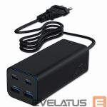 Cables and wires Gembird  CHARGER USB UNIVERSAL 4P 100W/TA-UC-2A2C-PD100-01-BK 