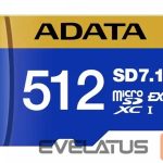 Other Computer Accessory ADATA  MEMORY MICRO SDXC 512GB SD7.1/UD512GEX3L1-C 