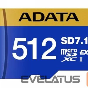 Other Computer Accessory ADATA  MEMORY MICRO SDXC 512GB SD7.1/UD512GEX3L1-C 