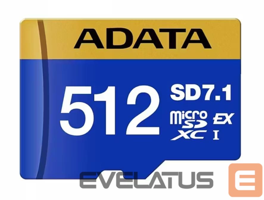Other Computer Accessory ADATA MEMORY MICRO SDXC 512GB SD7.1/UD512GEX3L1-C