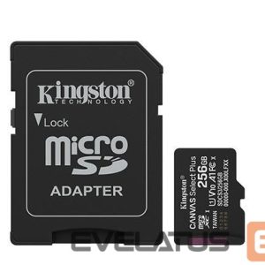 Other Computer Accessory Kingston  MEMORY MICRO SDXC 256GB UHS-I/W/ADAPTER SDCS3/256GB 