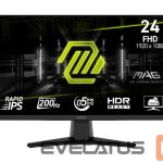 Monitor MSI  LCD Monitor||MAG 242F|23.8"|Gaming|Matte|Panel IPS|1920x1080|16:9|200Hz|0.5 ms|Colour Black|MAG242F 