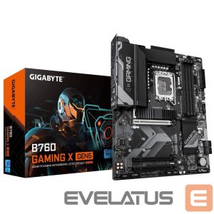 Motherboard for Intel processors Gigabyte  Mainboard||Intel B760 Express|LGA1700|ATX|Memory DDR5|Memory slots 4|B760GAMINGXGEN5 