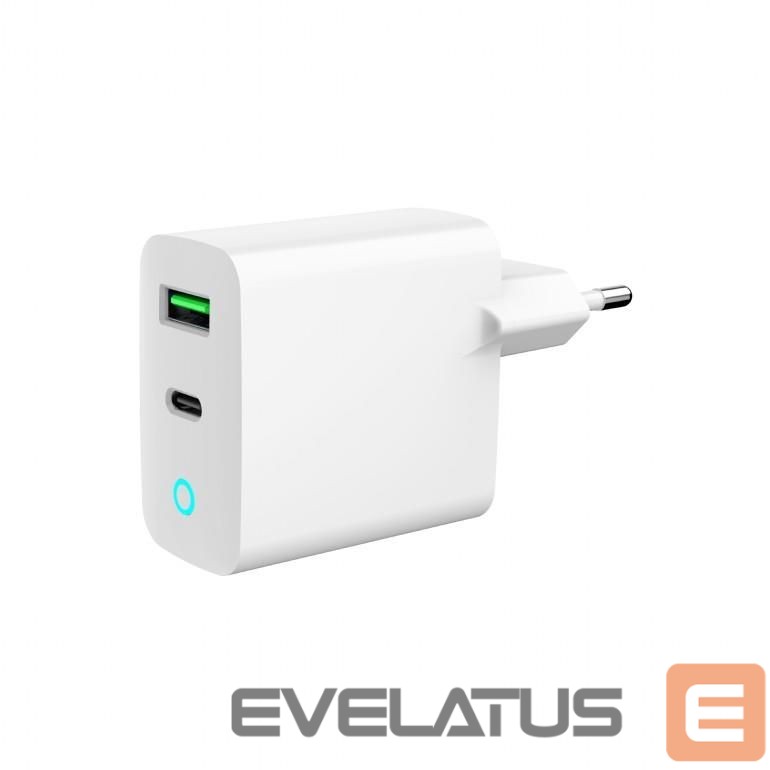 Cables and wires Gembird CHARGER USB 20W 2PORT/TA-UC-PDQC20L-W-01