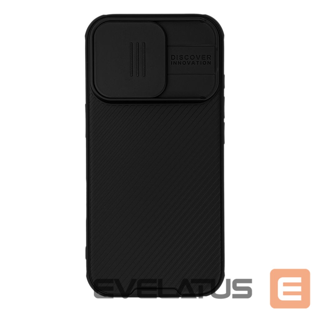 Back panel cover Nillkin Nillkin CamShield Pro Case for iPhone 16 Pro with camera cover - black