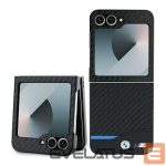 Back panel cover BMW  BMW Carbon Blue Line Case for Samsung Galaxy Z Flip 6 - Black 