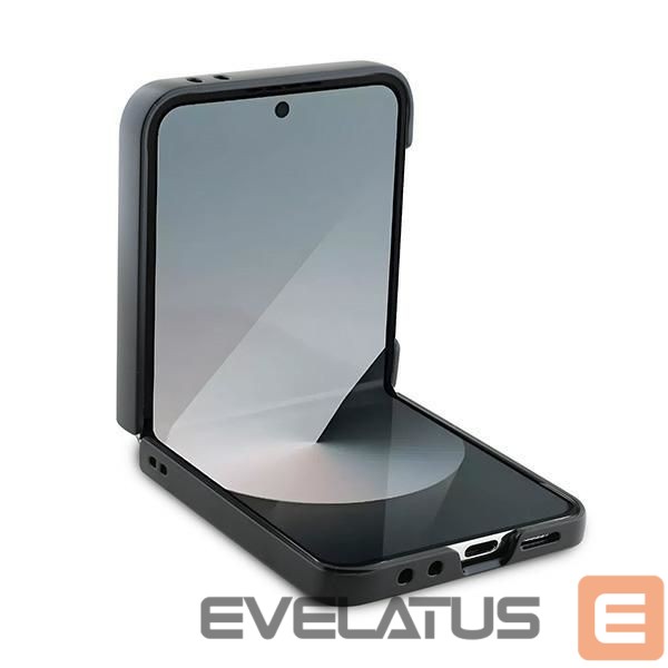 Back panel cover BMW BMW Carbon Blue Line Case for Samsung Galaxy Z Flip 6 - Black