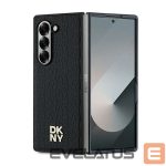 Back panel cover DKNY  DKNY Repeat Pattern Stack Logo Case for Samsung Galaxy Z Fold6 - Black 