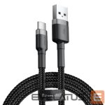 Cable Baseus  Baseus Cafule cable USB-C 3A 1m (Gray+Black) 
