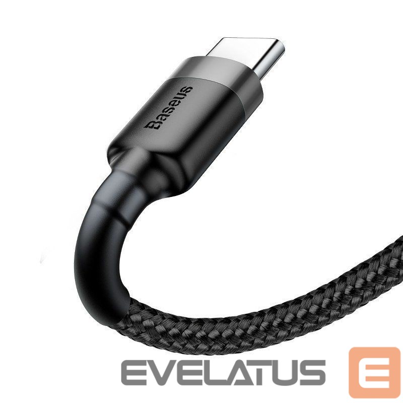 Cable Baseus Baseus Cafule cable USB-C 3A 1m (Gray+Black)