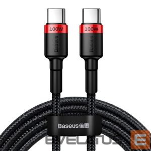 Cable Baseus  Baseus Cafule PD2.0 100W flash charging USB For Type-C cable (20V 5A)2m Red+Black 