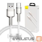 Cable Baseus  USB cable for USB-C Baseus Cafule, 66W, 1m (white) 