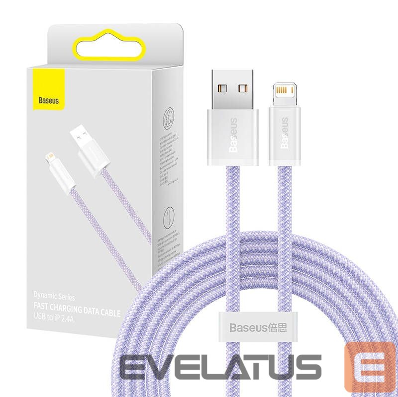Cable Baseus Baseus Dynamic cable USB to Lightning, 2.4A, 2m (Purple)