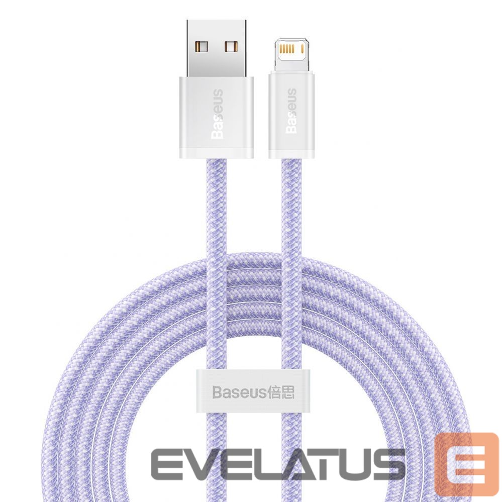 Cable Baseus Baseus Dynamic cable USB to Lightning, 2.4A, 2m (Purple)