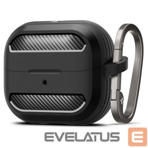 Back panel cover Spigen  Spigen Rugged Armor Samsung Galaxy Buds 3 / 3 Pro Case - Black 