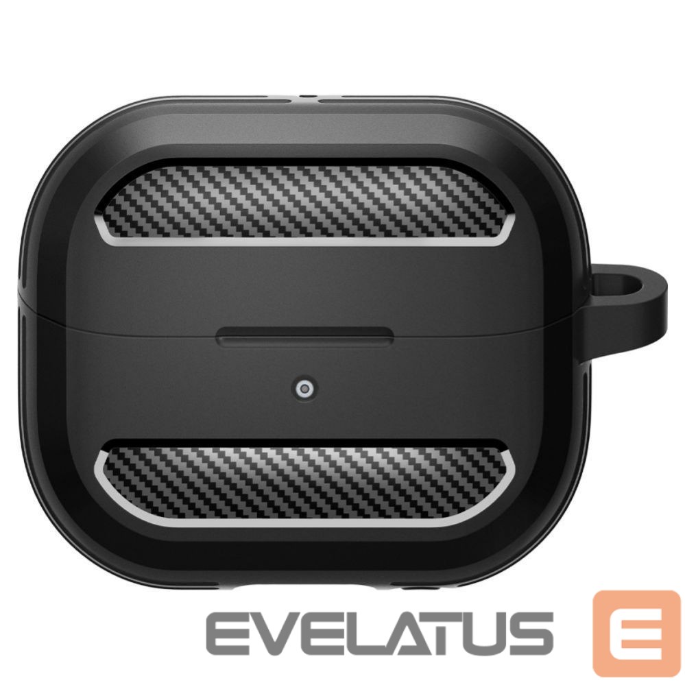 Back panel cover Spigen Spigen Rugged Armor Samsung Galaxy Buds 3 / 3 Pro Case - Black