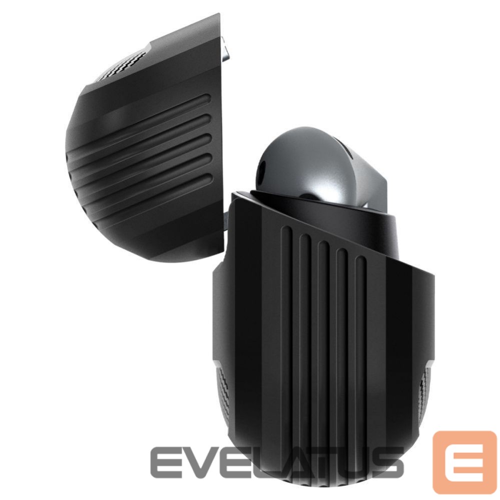 Back panel cover Spigen Spigen Rugged Armor Samsung Galaxy Buds 3 / 3 Pro Case - Black