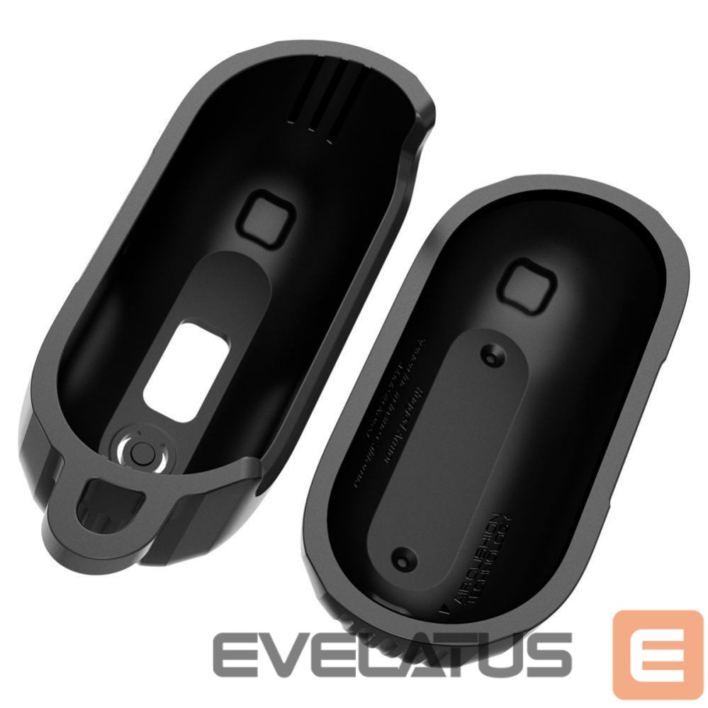 Back panel cover Spigen Spigen Rugged Armor Samsung Galaxy Buds 3 / 3 Pro Case - Black