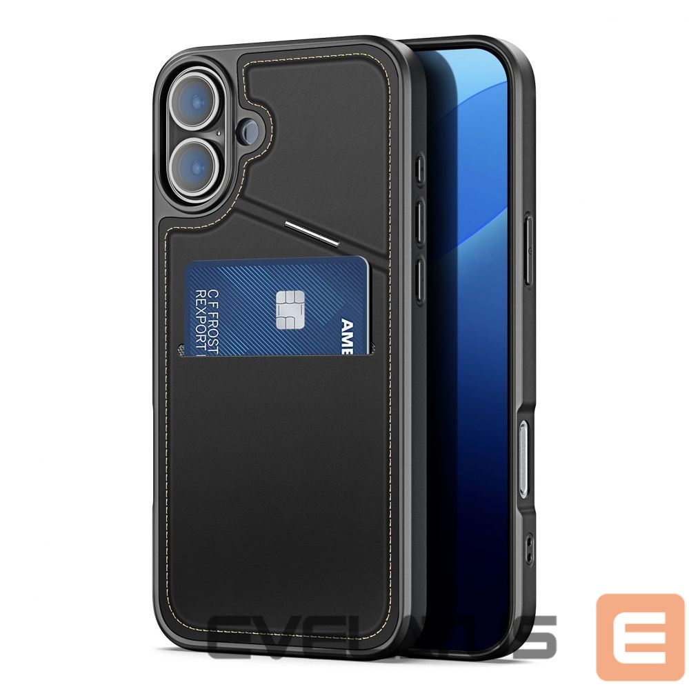Back panel cover Dux Ducis Dux Ducis Rafi II Mag Case with MagSafe for iPhone 16 - Black