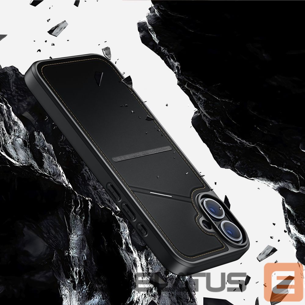 Back panel cover Dux Ducis Dux Ducis Rafi II Mag Case with MagSafe for iPhone 16 - Black