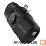 Power bank Wozinsky  Wozinsky WF16-YCS 5000mAh 15W USB-C Mini Power Bank with Built-in USB-C Cable and Apple Watch Charger - Black 
