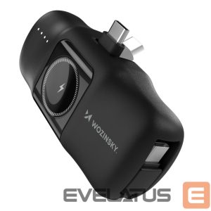 Power bank Wozinsky  Black \ USB-C (męski) 