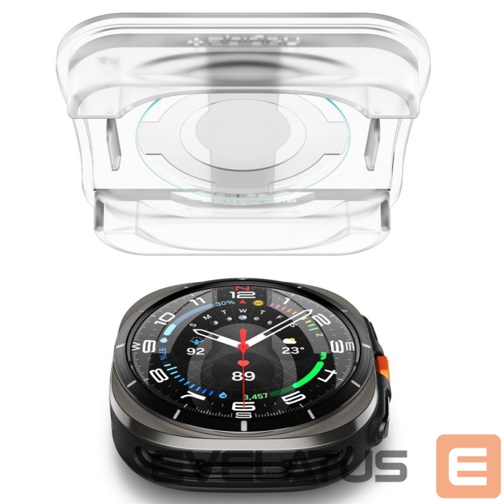 Other Phone Accessory Spigen Spigen Glas.TR EZ Fit Tempered Glass for Samsung Galaxy Watch Ultra (47mm) - Clear (2-pack)