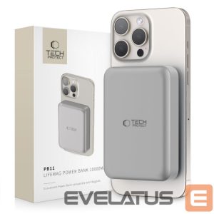Other Phone Accessory Tech-Protect  Powerbank Tech-Protect PB11 LifeMag MagSafe 10000 mAh - titanium 