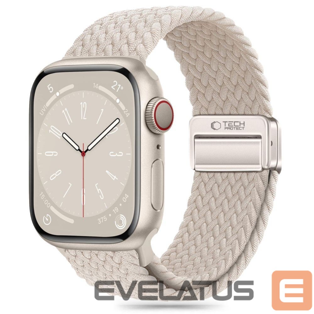 Other Phone Accessory Tech-Protect Tech-Protect Nylonmag Strap for Apple Watch 4 / 5 / 6 / 7 / 8 / 9 / SE / Ultra 1 / 2 (42 / 44 / 45 / 49 mm) - Beige