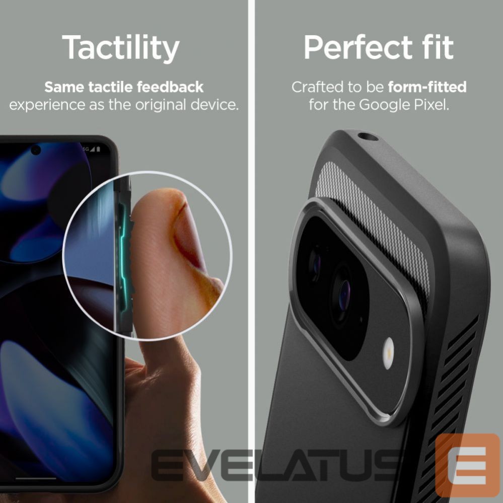 Other Phone Accessory Spigen Spigen Rugged Armor Case for Google Pixel 9 / 9 Pro - Black
