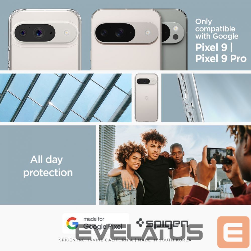 Other Phone Accessory Spigen Spigen Ultra Hybrid Case for Google Pixel 9 / 9 Pro - Transparent