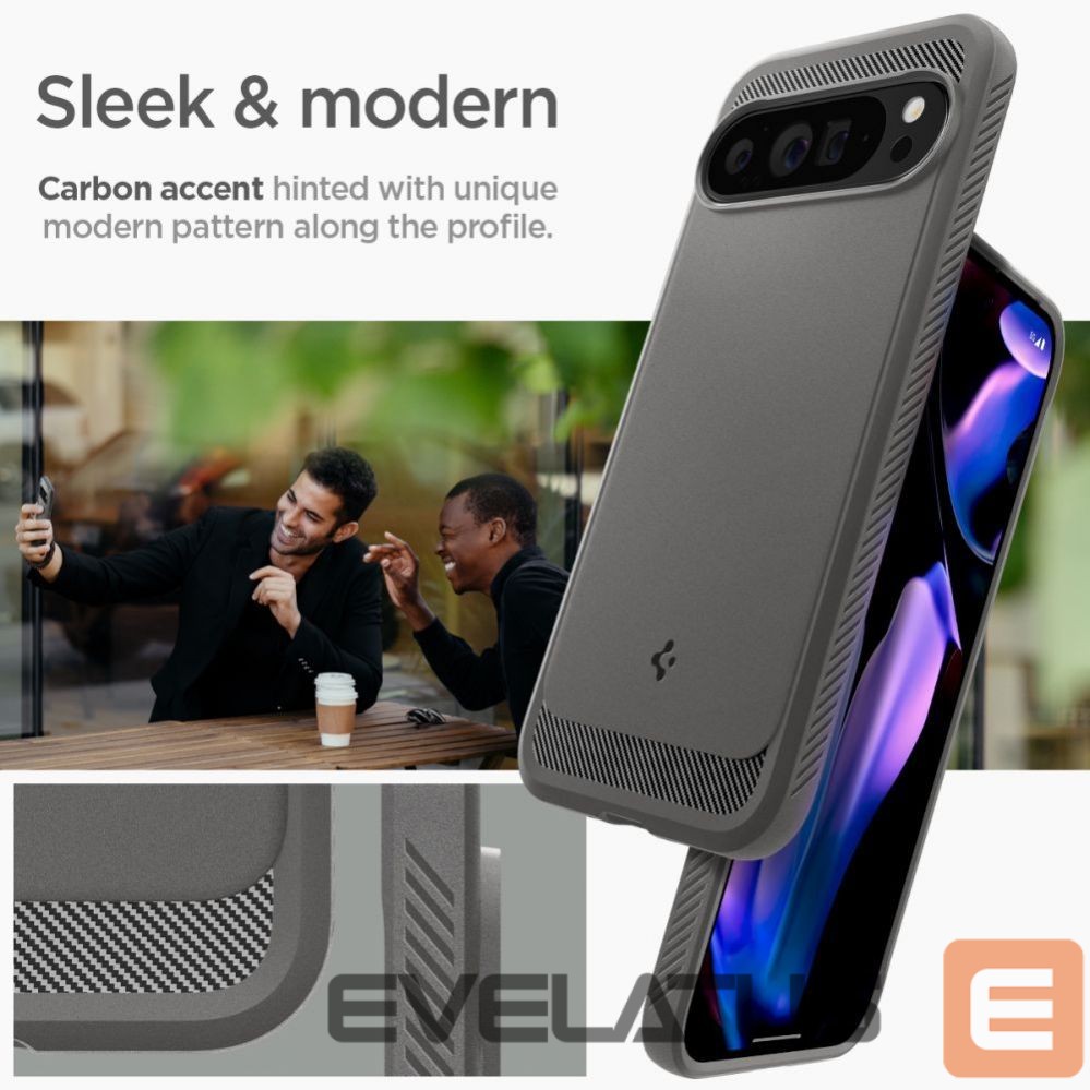 Other Phone Accessory Spigen Spigen Rugged Armor Case for Google Pixel 9 Pro XL - Gray