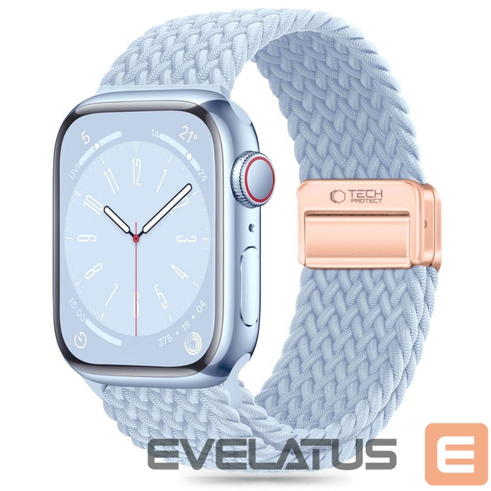 Other Phone Accessory Tech-Protect Tech-Protect Nylonmag Strap for Apple Watch 4 / 5 / 6 / 7 / 8 / 9 / SE (38 / 40 / 41 mm) - Blue