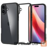 Back panel cover Spigen  Spigen Ultra Hybrid iPhone 16 Case - Matte Black 