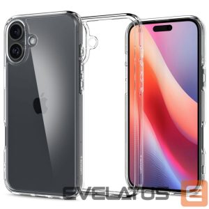 Back panel cover Spigen  Spigen Ultra Hybrid iPhone 16 Case - Clear 