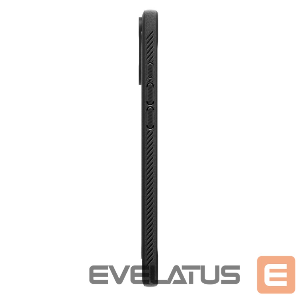 Back panel cover Spigen Spigen Rugged Armor MagSafe case for iPhone 16 - black