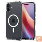 Back panel cover Spigen  Spigen Liquid Crystal Mag Case with MagSafe for iPhone 16 - Clear 