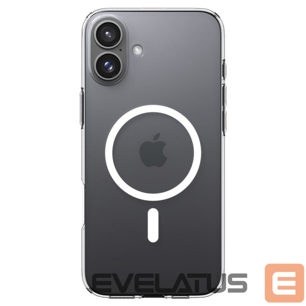 Back panel cover Spigen Spigen Liquid Crystal Mag Case with MagSafe for iPhone 16 - Clear