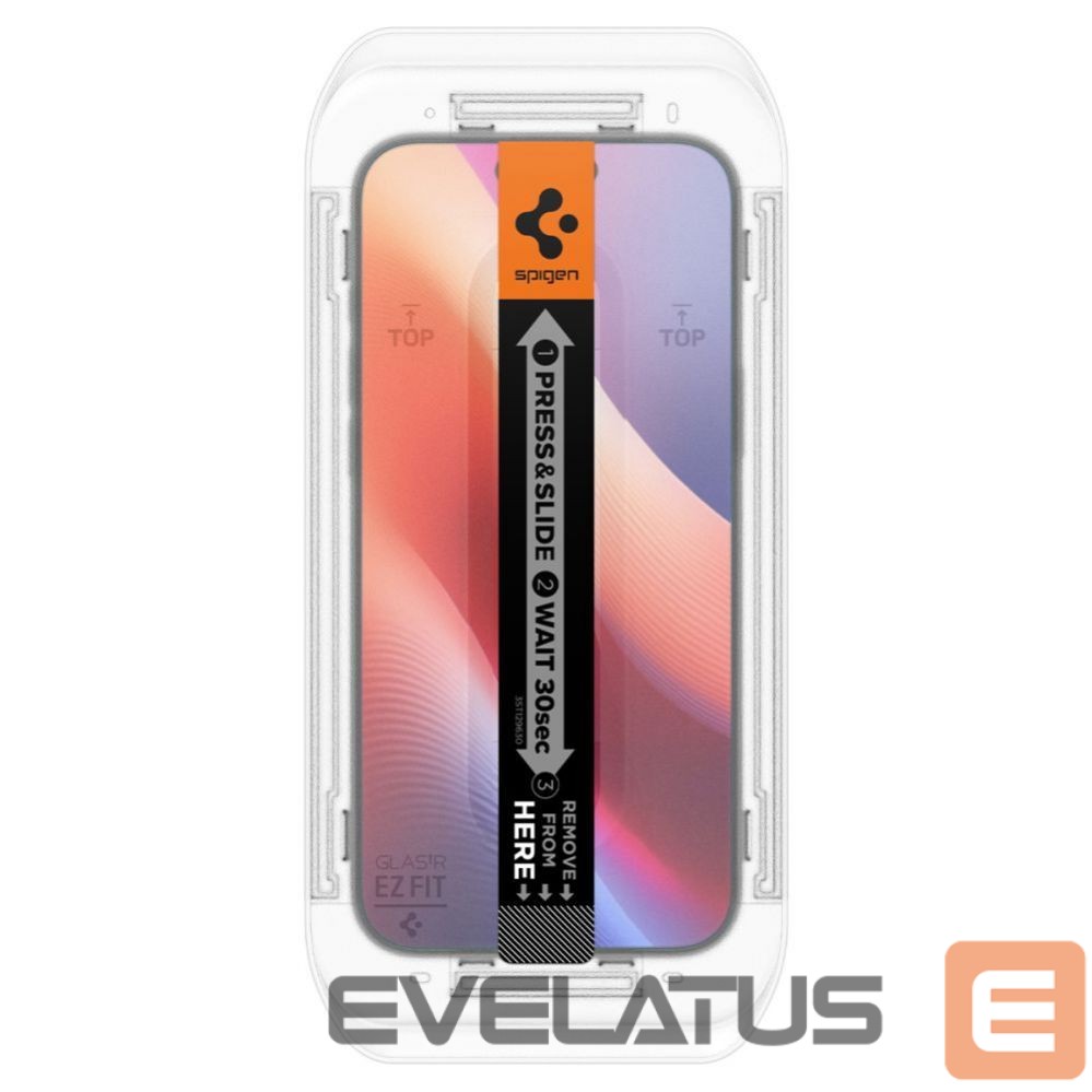 Protective glass Spigen Spigen Glas.tR EZ Fit Privacy Tempered Glass for iPhone 16 Pro / 17 / 17 Pro - 2 pcs.