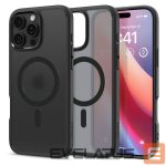 Back panel cover Spigen  Spigen Ultra Hybrid Mag Case with MagSafe for iPhone 16 Pro - Black 