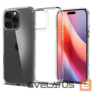 Back panel cover Spigen  Spigen Ultra Hybrid iPhone 16 Pro Case - Clear 